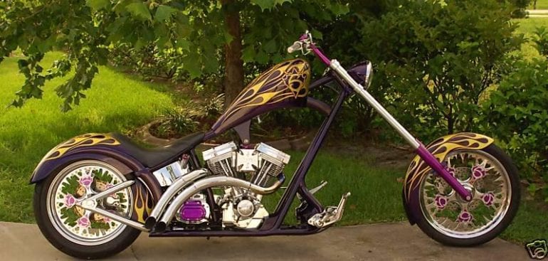 Shaquile O Neil El Diablo Built By West Coast Choppers Wcc Of U S A