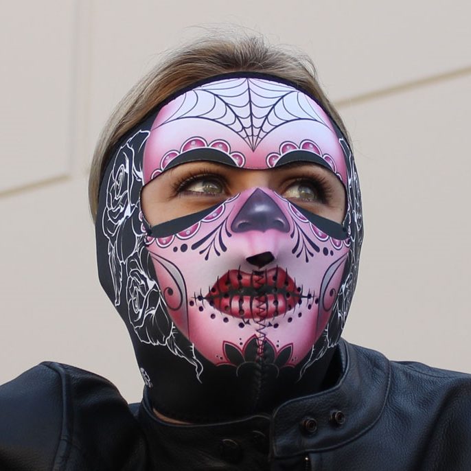 SUNXIN Skull Face Mask Neck Tube Scarf Ski Cycle Biker Mask Motorcycle Face Mask 