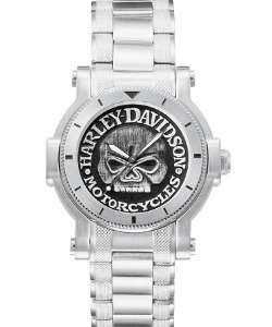 harley davidson skull watch