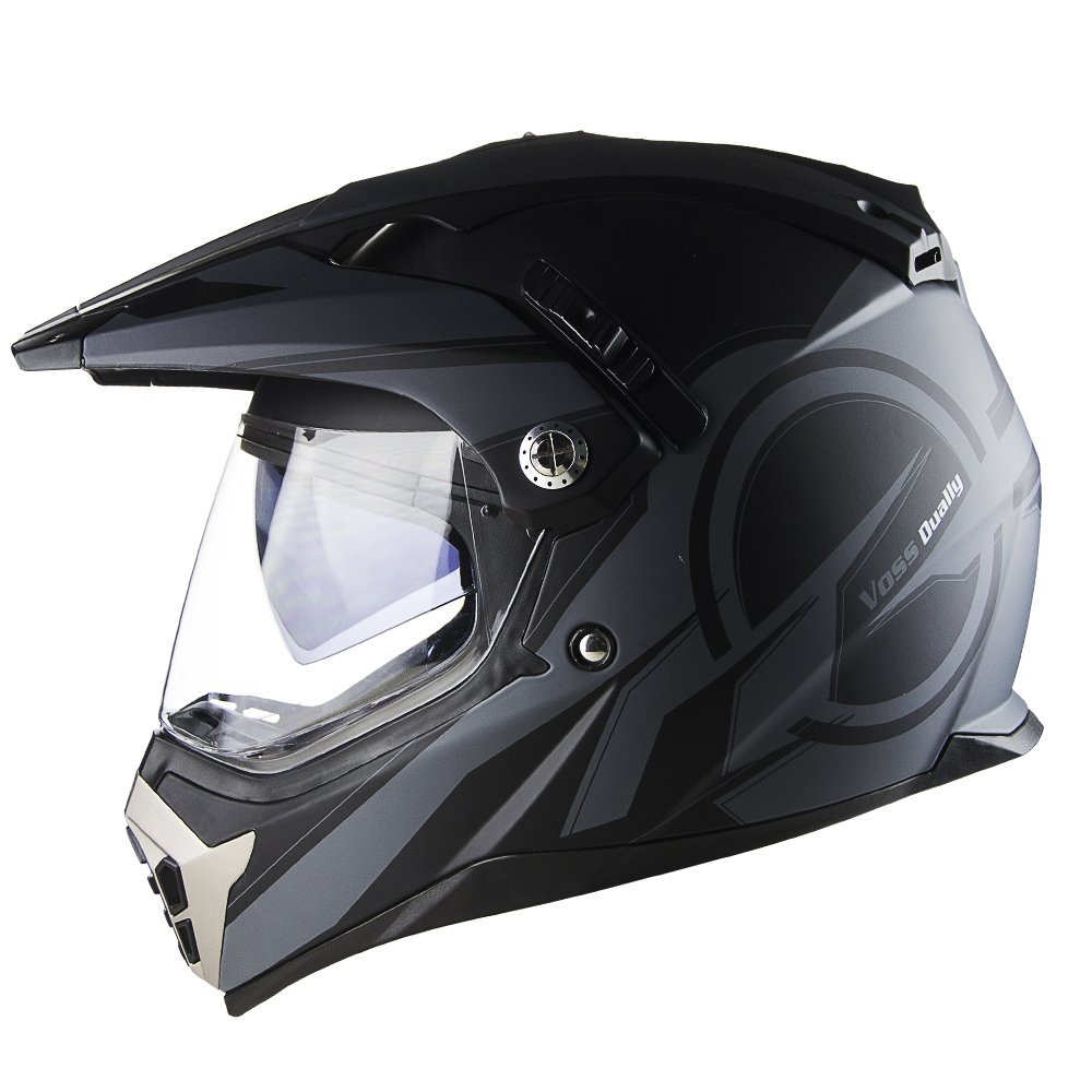 VOSS 600 Dually Sports Motorcycle Helmet Review
