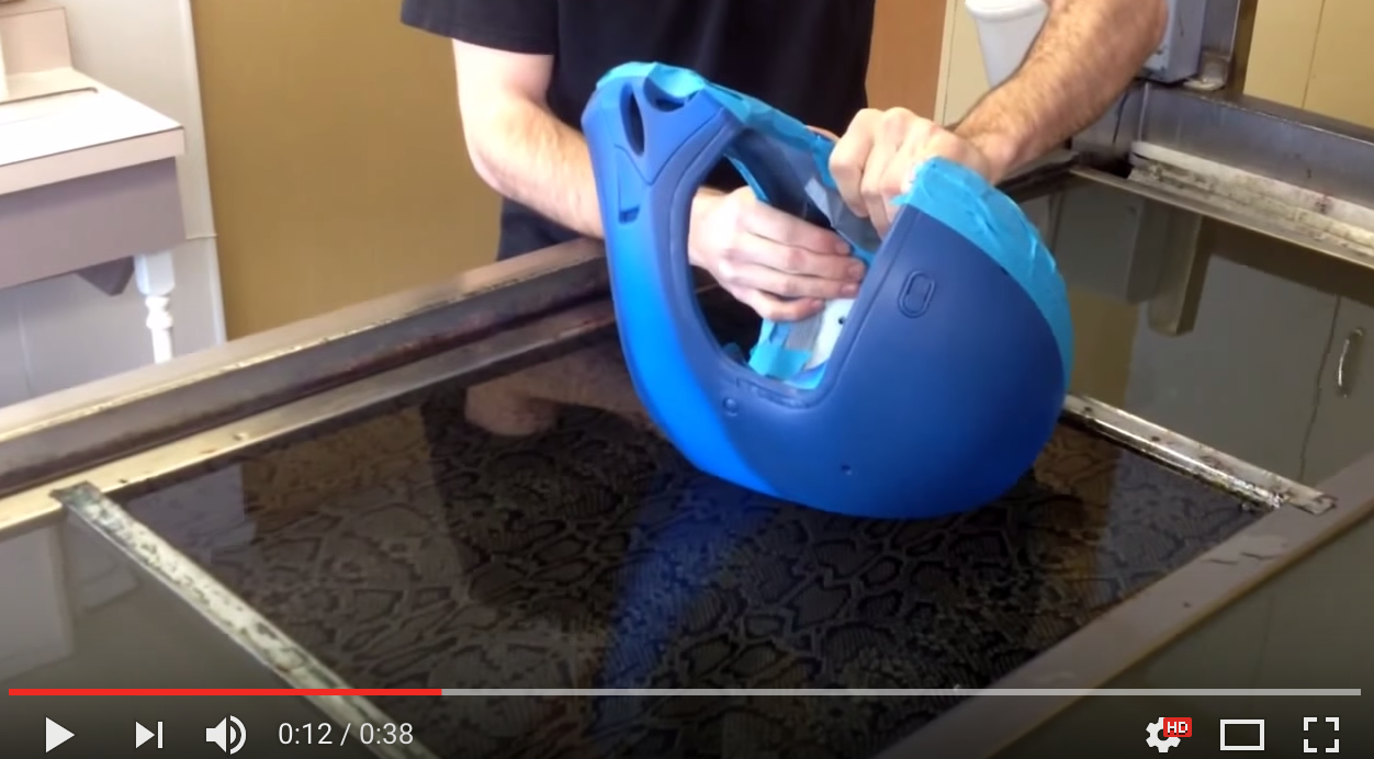 How to Hydro Dip a Motorcycle Helmet and Other Hydrodipping Tips