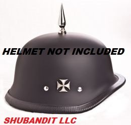 biker helmet with spike