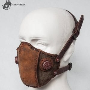 motorcycle leather face mask
