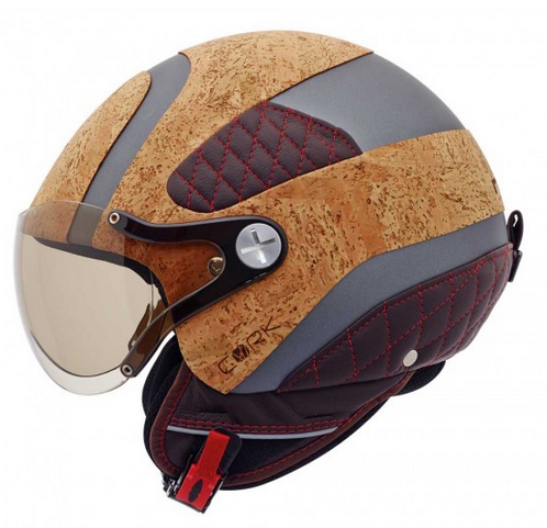 Wood Motorcycle Helmets - Because you can whittle up just about anything