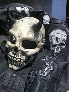 real skull from deviltail customs