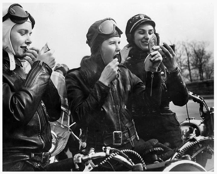 old leather motorcycle helmets