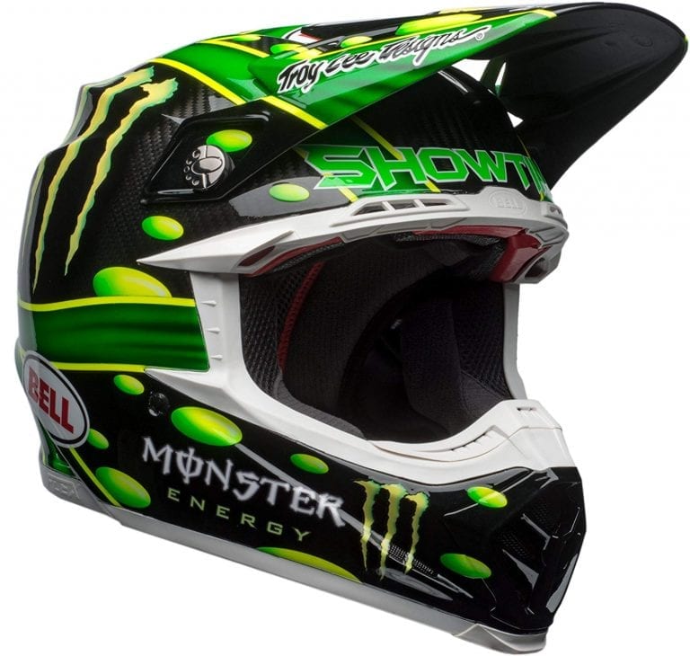 Energy Drink Motorcycle Helmets - Monster vs. Red Bull