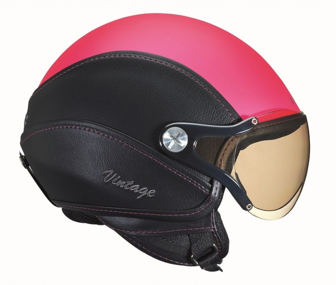 Pink Nexx X60 Vintage helmet Badass Helmet Store