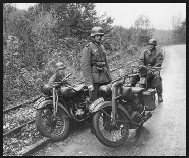 german army helmet motorcycle