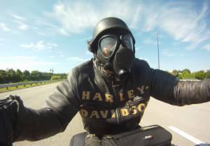 steampunk motorcycle helmet