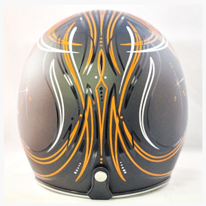 How to Pinstripe a motorcycle helmet