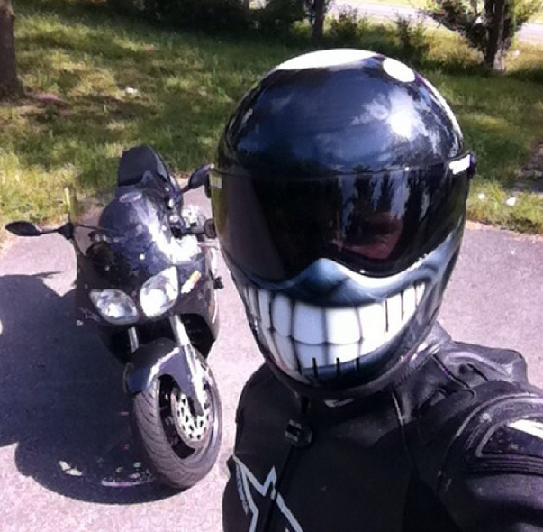 badass street bike helmets