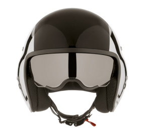 helicopter style motorcycle helmet