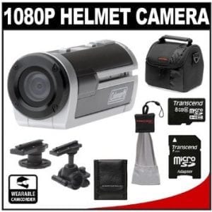 Coleman Xtreme Sports Waterproof 1080p HD Helmet accessory kit