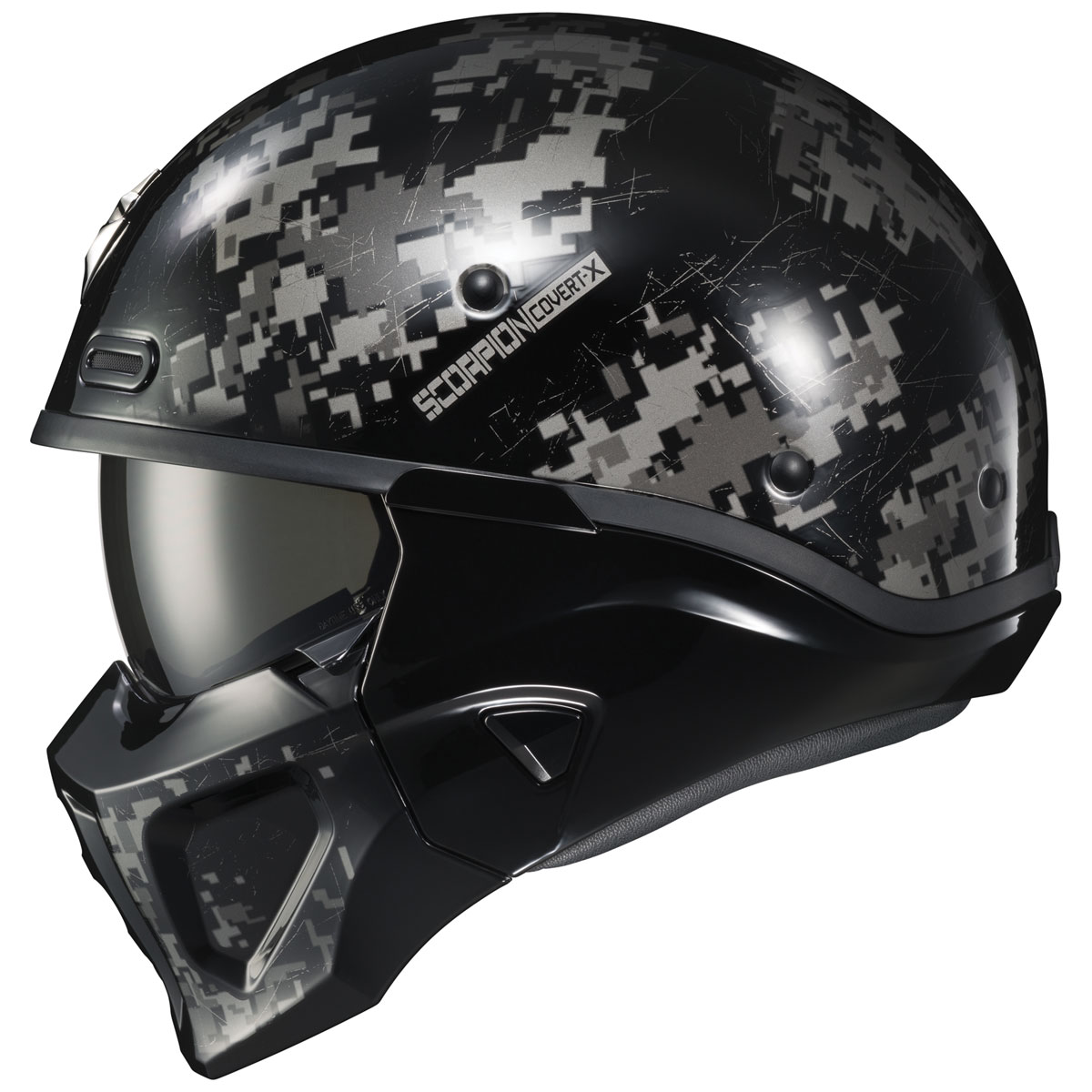 cool black motorcycle helmets