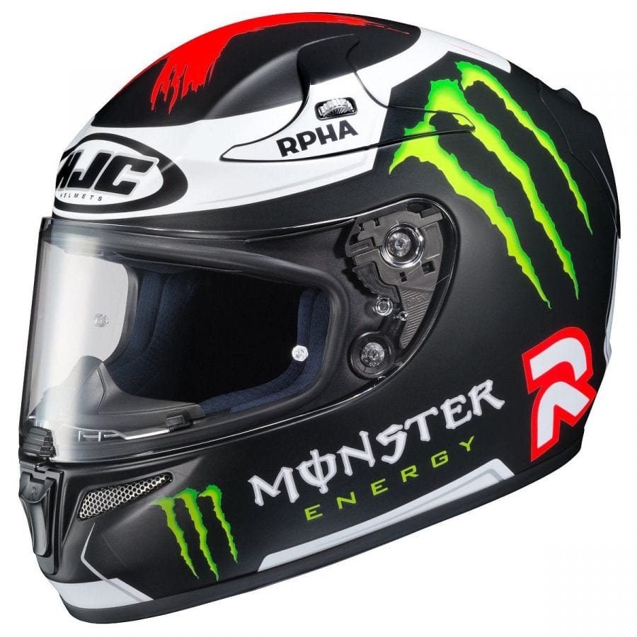 HJC RPHA10 Pro Lorenzo Replica III Motorcycle Helmet