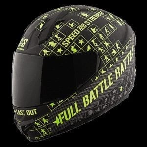 speed and strength tinted visor