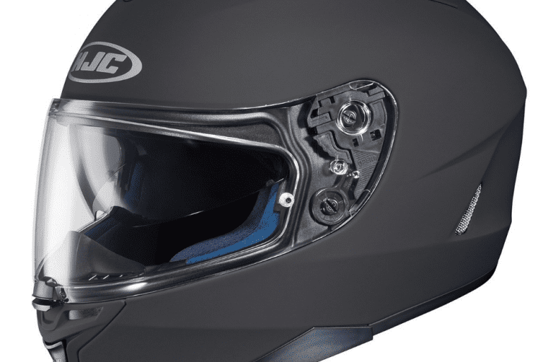 HJC IS 17 Full Face Motorcycle Helmet Matte Black Large Automotive