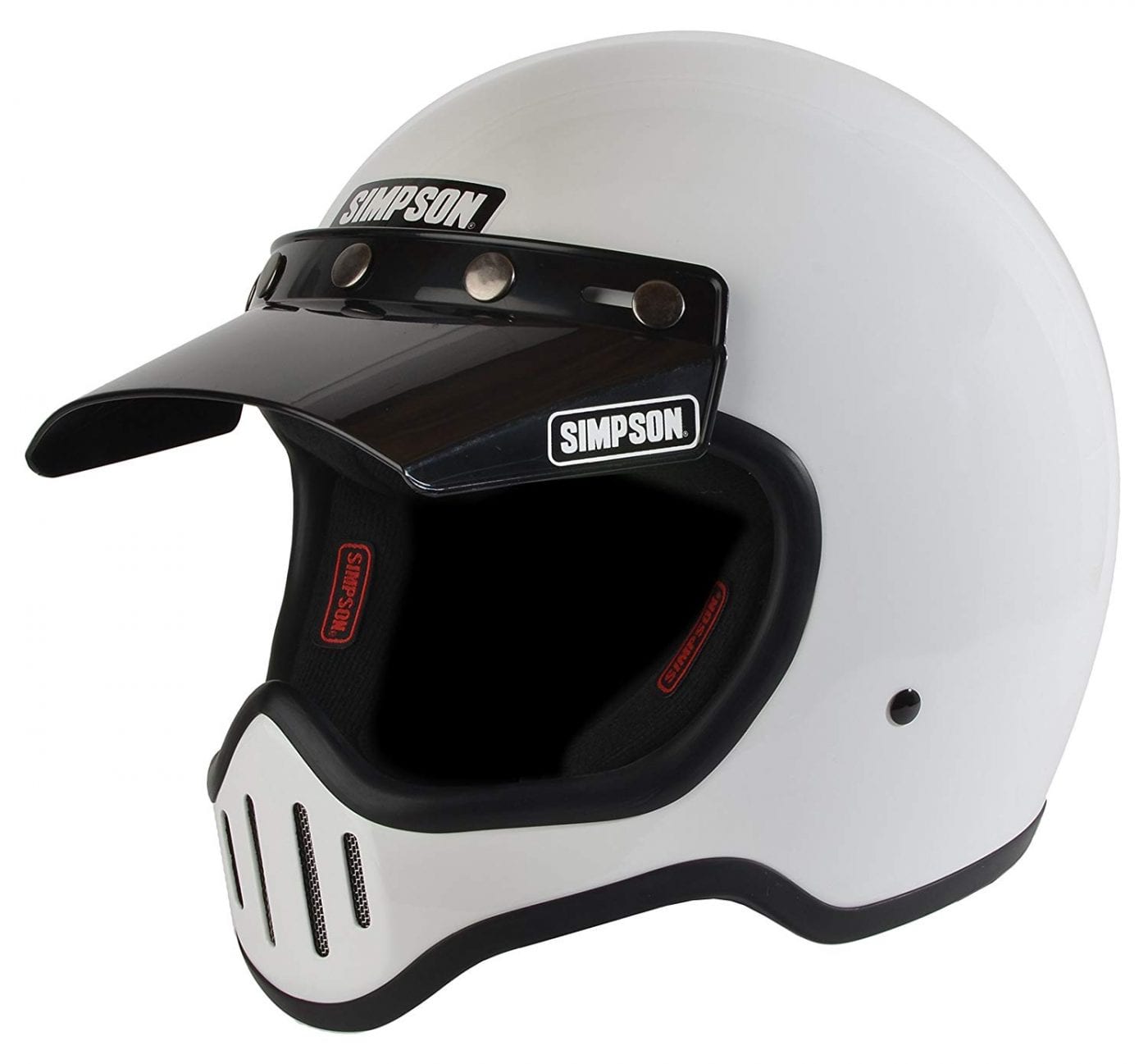 Simpson M50 DOT Helmet review Retro style helmet that protects your head