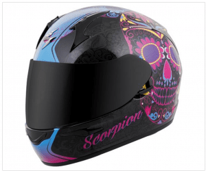 Sugar Skull Motorcycle Helmets