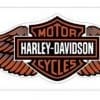 Harley-Davidson Orange Straight Wing Decal