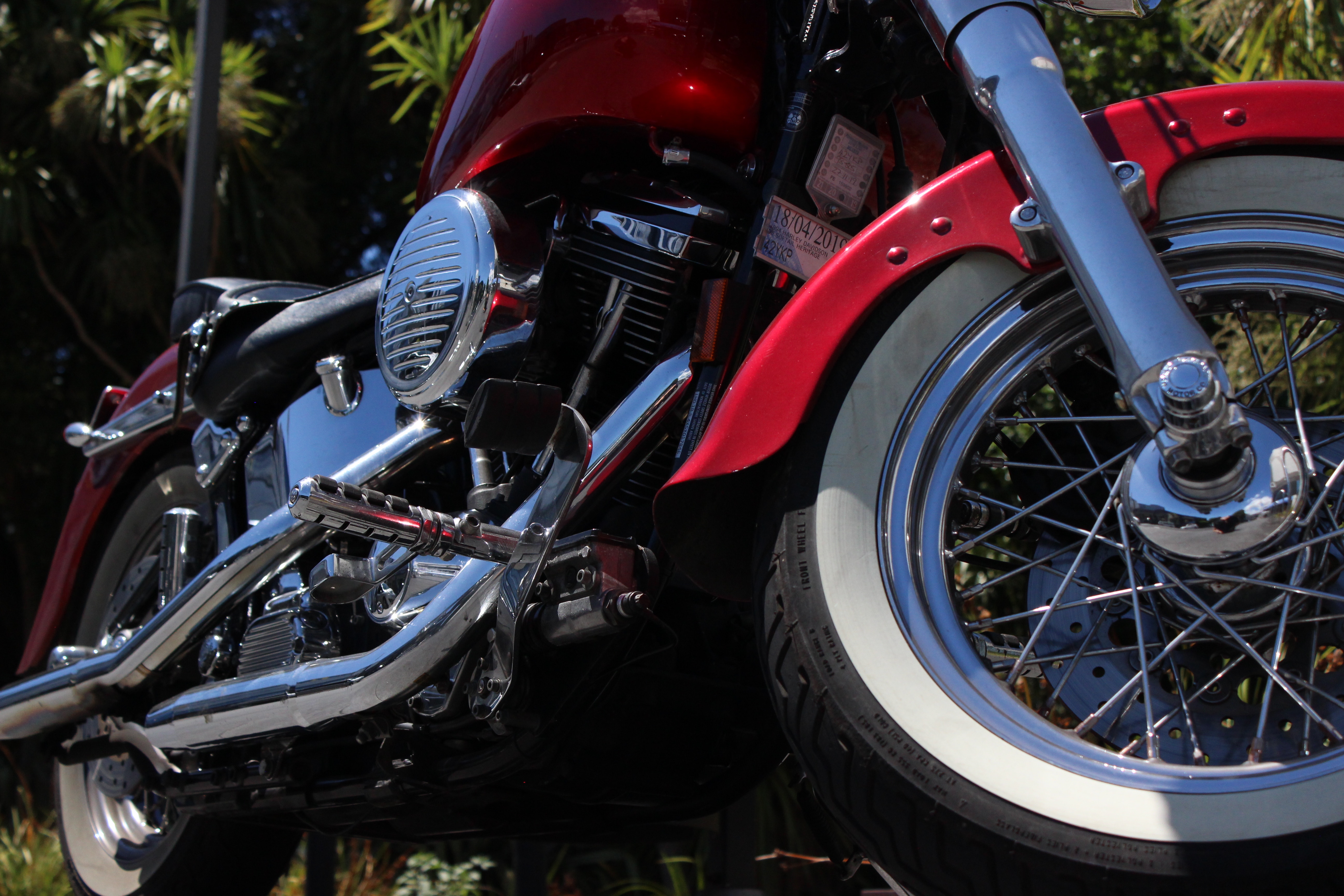 GREMLIN BIKER BELL DEVIL SKULL for HARLEY DAVIDSON Motorcycle guardian spirit