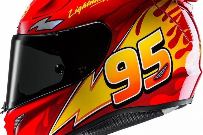 HJC RPHA-11 Pro PIXAR CARS Lightning McQueen Helmet
