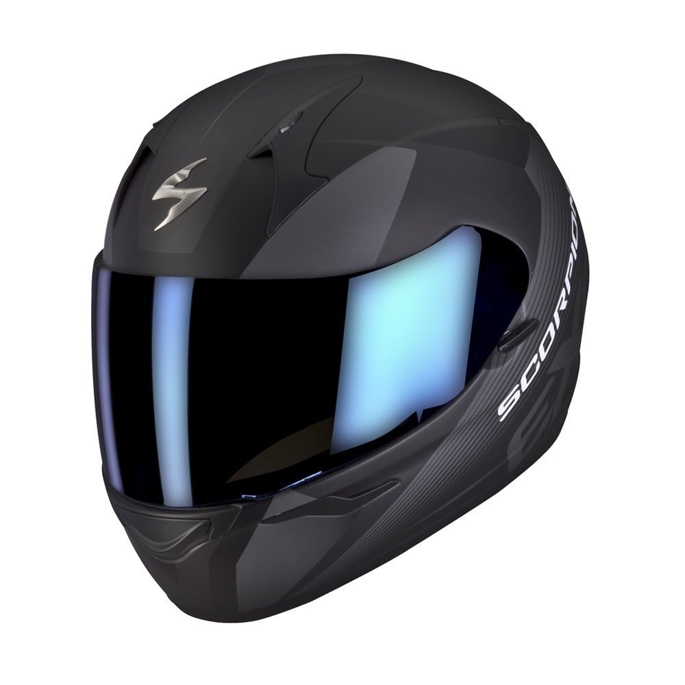 RRP £84.99 Scorpion EXO 410 Slicer White Green Motorbike Helmet Size XL 