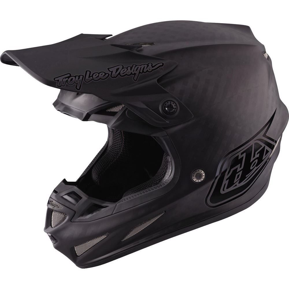 Troy Lee SE4 Midnight Carbon Helmet