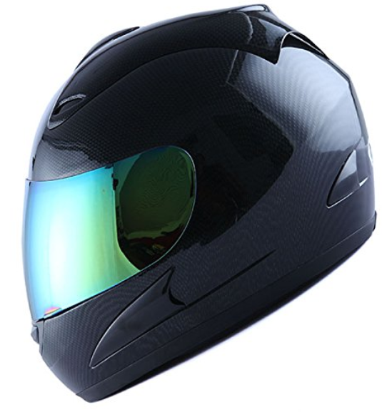 Motorcycle Street Bike Fiber Carbon Helmet