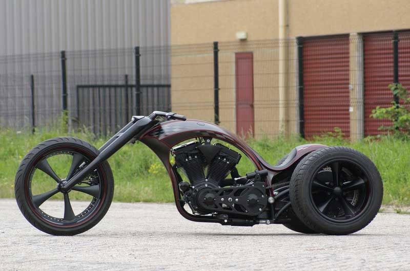 Double Trouble built by Bozzies Custom Bike Design of ...