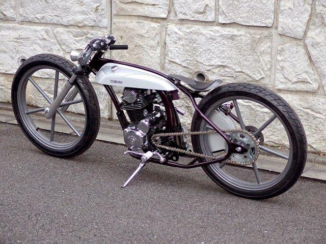 Wedge Honda-XL230 built by Garage Built Bikes of Japan