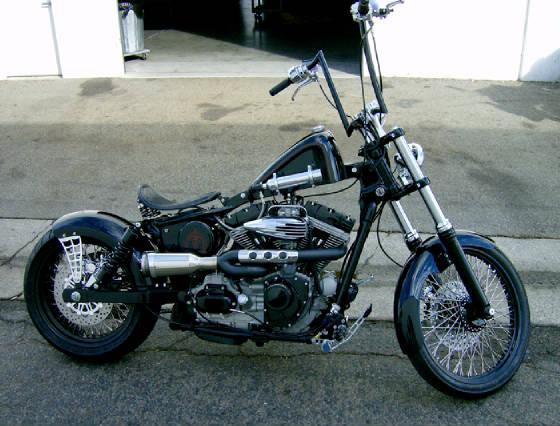 Nitrous Express Dyna built by Illusion Motorcycles of U.S.A.