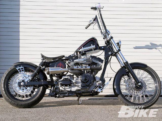 Nitrous Express Dyna built by Illusion Motorcycles of U.S.A.