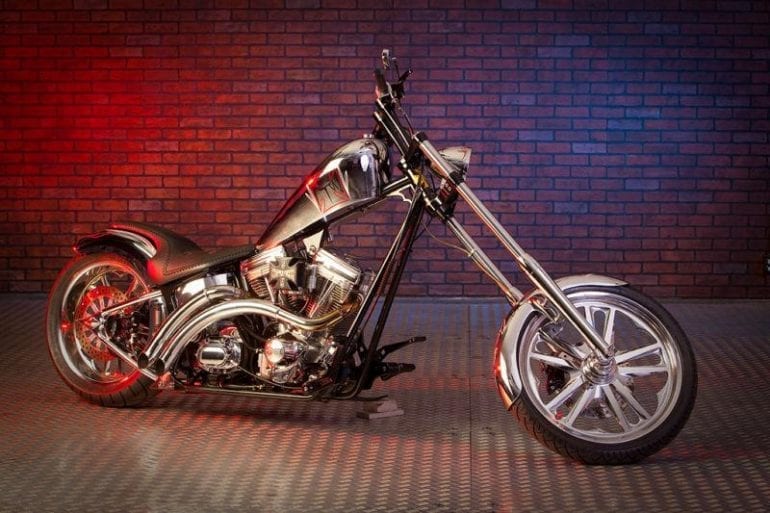 Dragon Chrome built by West Coast Choppers - WCC of U.S.A.