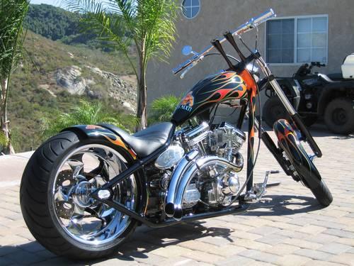 Goldbergs El Diablo built by West Coast Choppers - WCC of U.S.A.