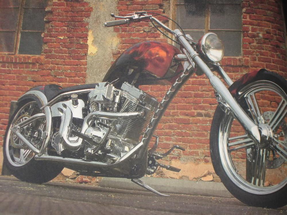 Tylow's El Diablo built by West Coast Choppers WCC of U.S.A.