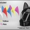 Color Decals for Cat Ear Helmet Upgrade