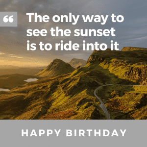 31 "Happy Birthday" Motorcycle Memes, Quotes, & Sayings // BAHS