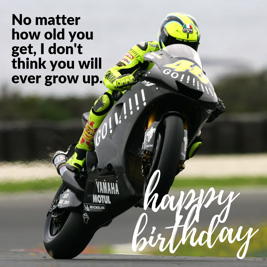 31 Happy Birthday Motorcycle Memes Quotes Sayings Bahs