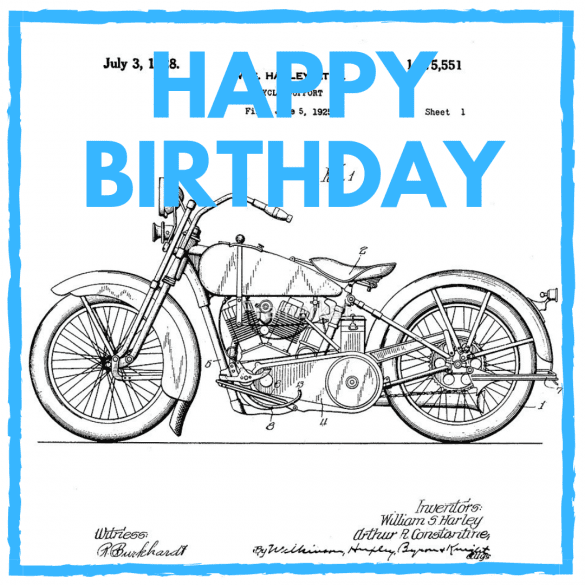 31 "Happy Birthday" Motorcycle Memes, Quotes, & Sayings // BAHS