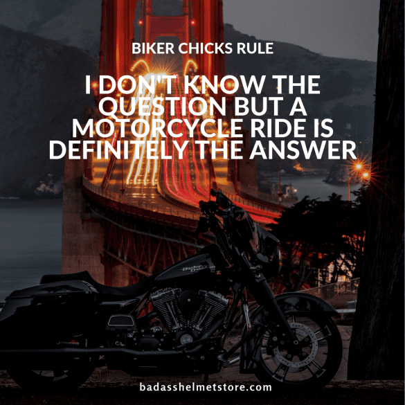 18 Biker Chick Memes, Quotes, & Sayings // BAHS