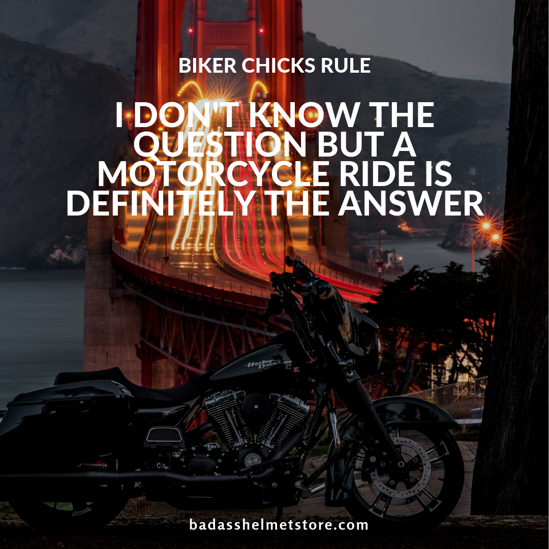 biker chick quotes