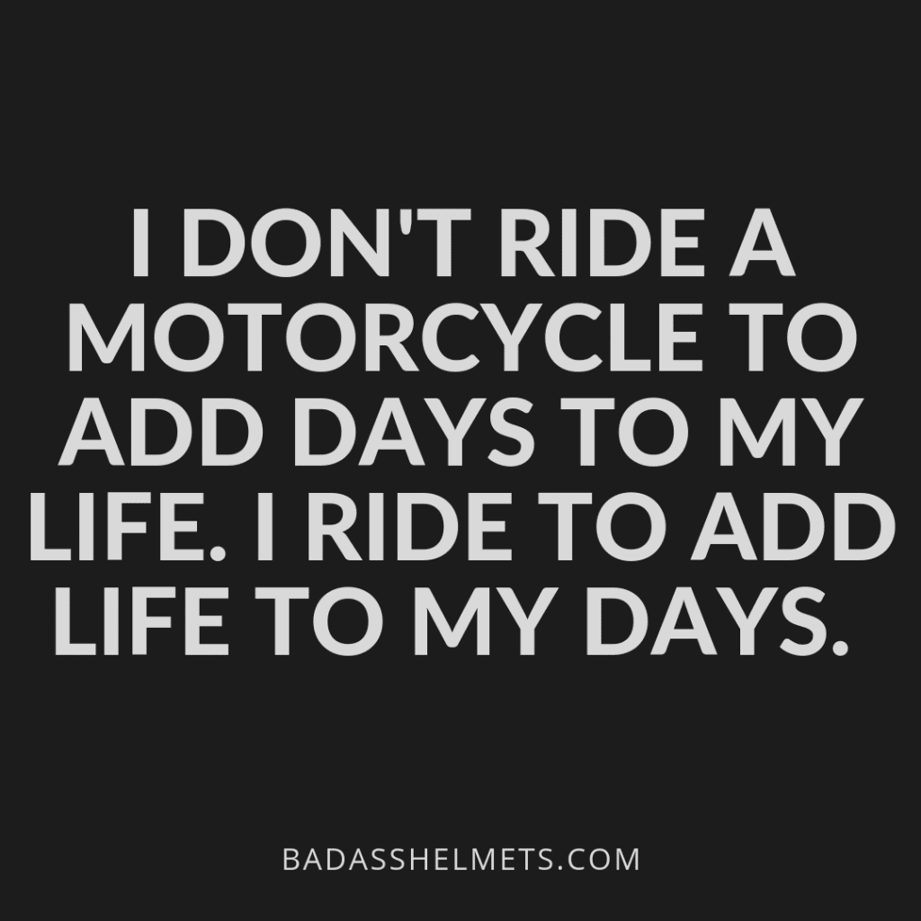 41 Motorcycle Riding Quotes & Sayings // BAHS