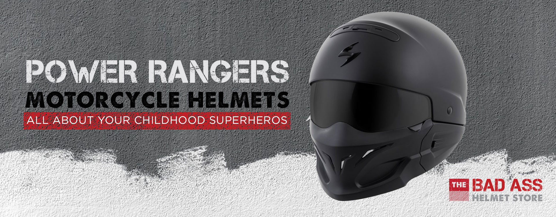 Power Rangers Motorcycle Helmets: It’s Riding Time