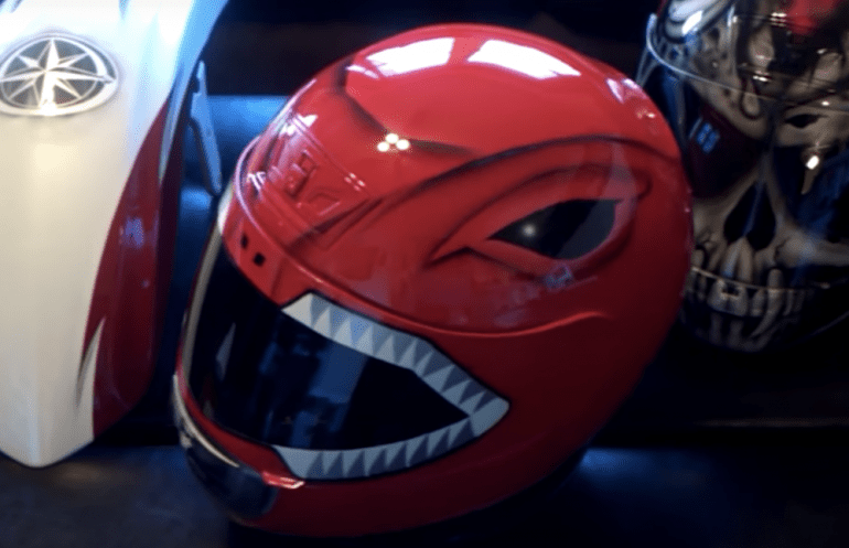 Power Rangers Motorcycle Helmets: It’s Riding Time