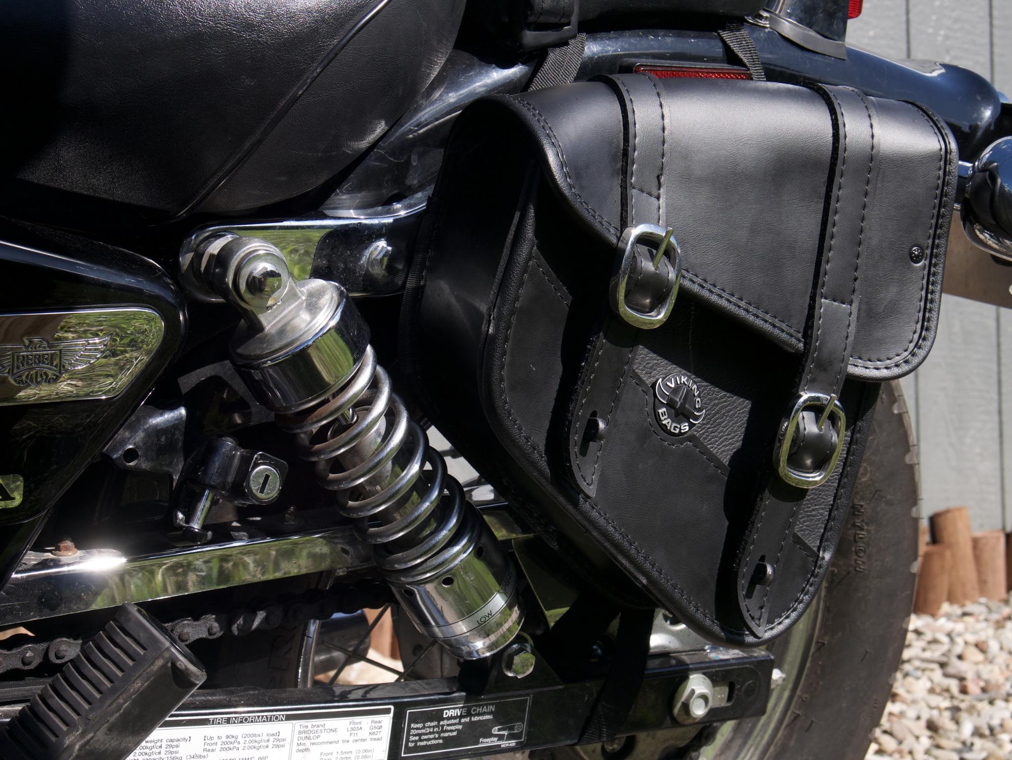 sportster swingarm bag