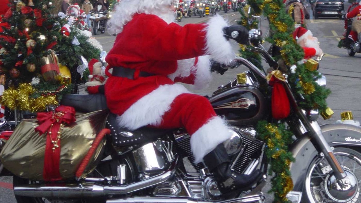 harleys holiday statue