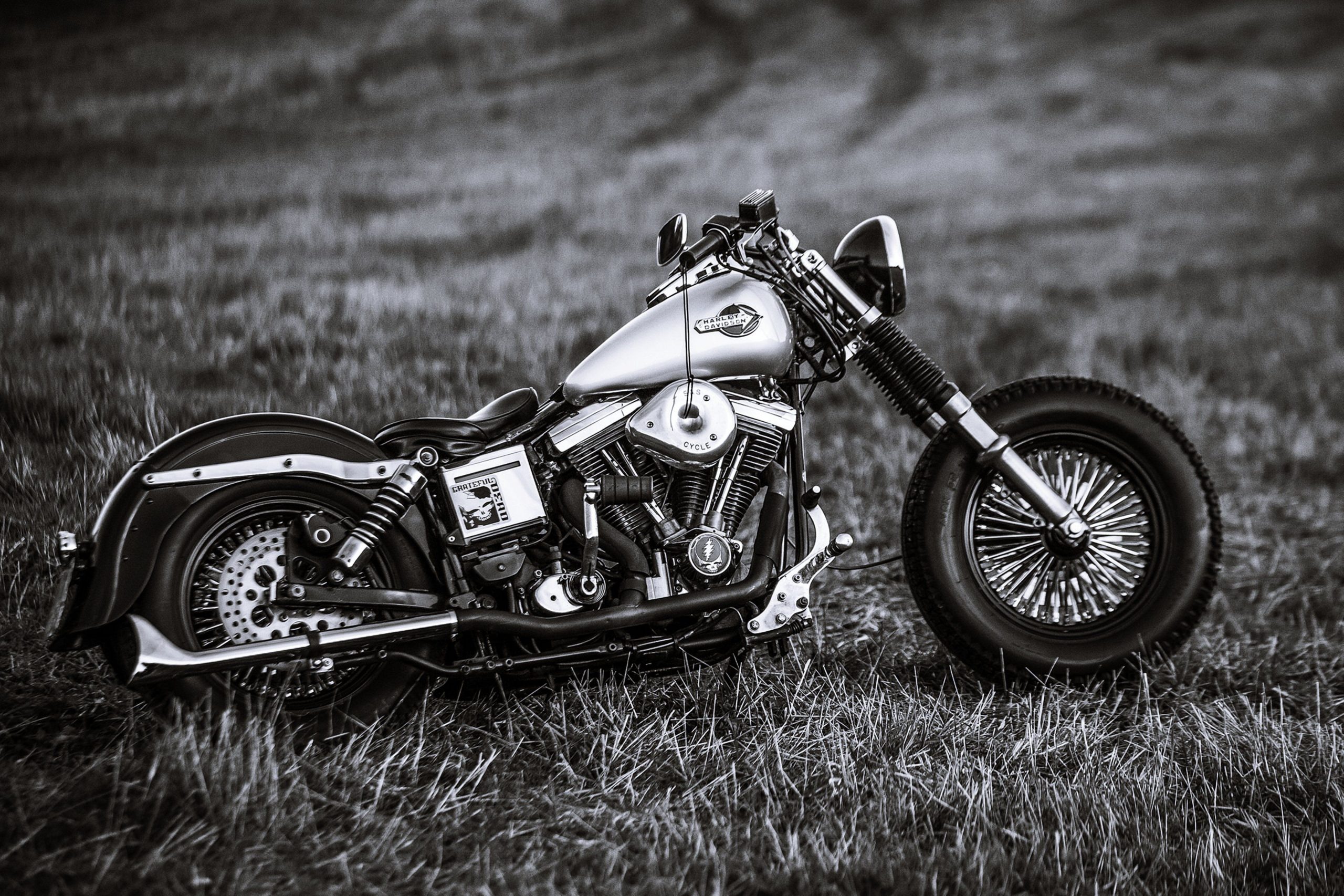 Old School Harley Davidson Motorcycle Wallpapers