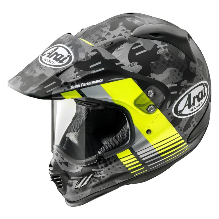 Arai XD-4 Cover Helmet in yellow